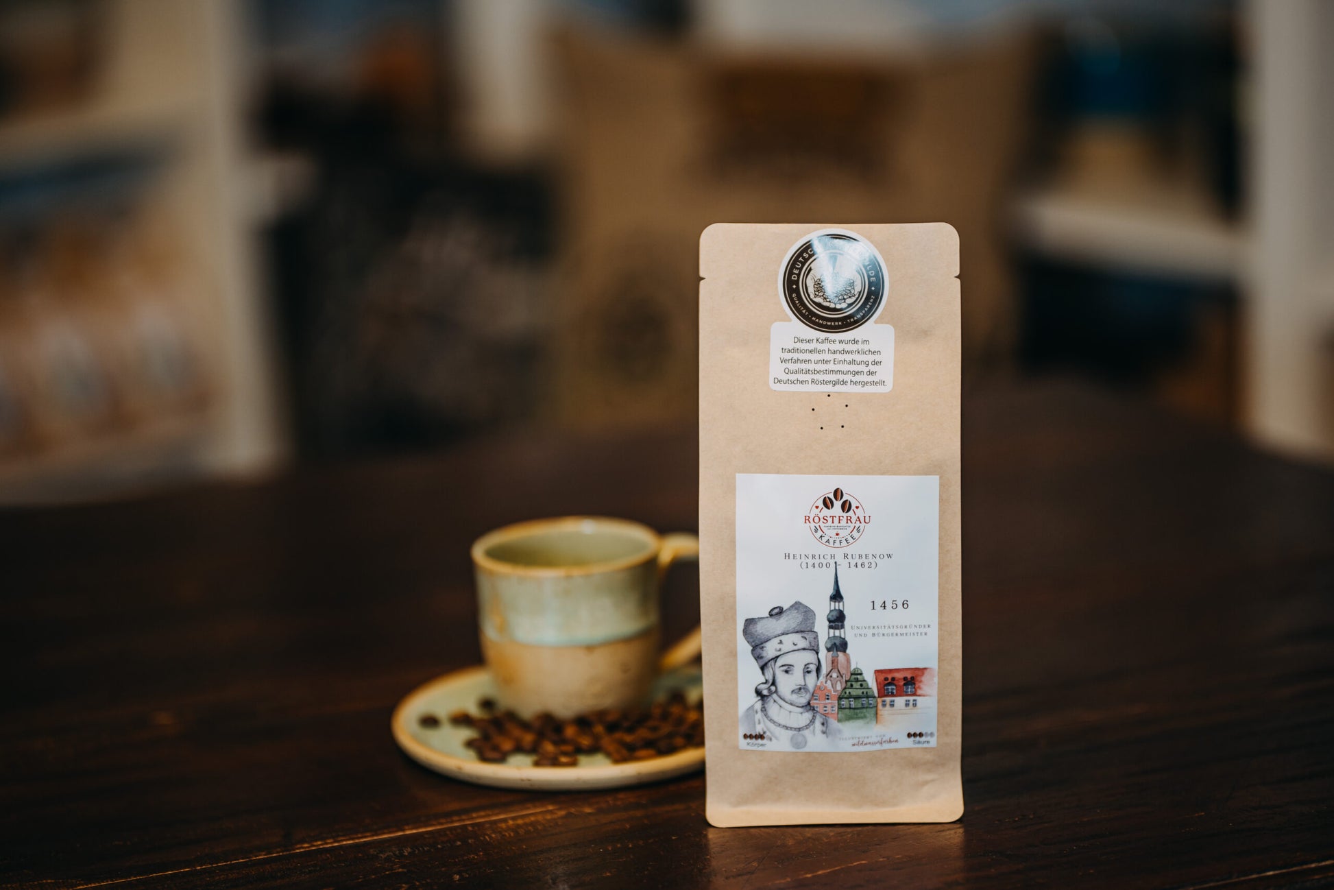 250g, Bohne, Arabica Kaffee, Rubenow, Greifswald