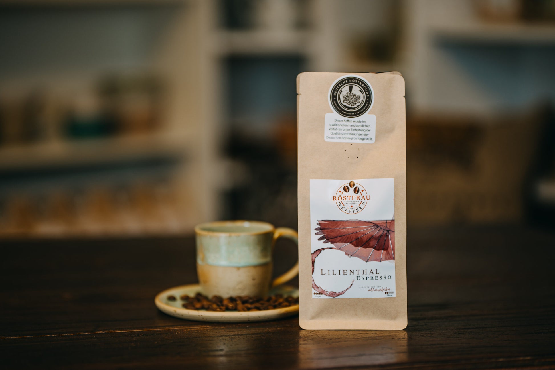 250g Bohne, Kraftpapiertüte, Lilienthalespresso