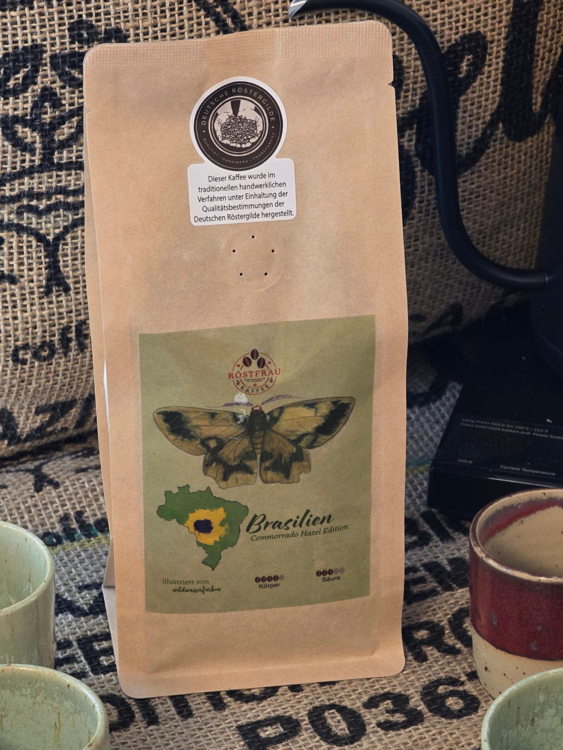 250g, Kraftpapiertüte, Arabica Kaffee aus Brasilien