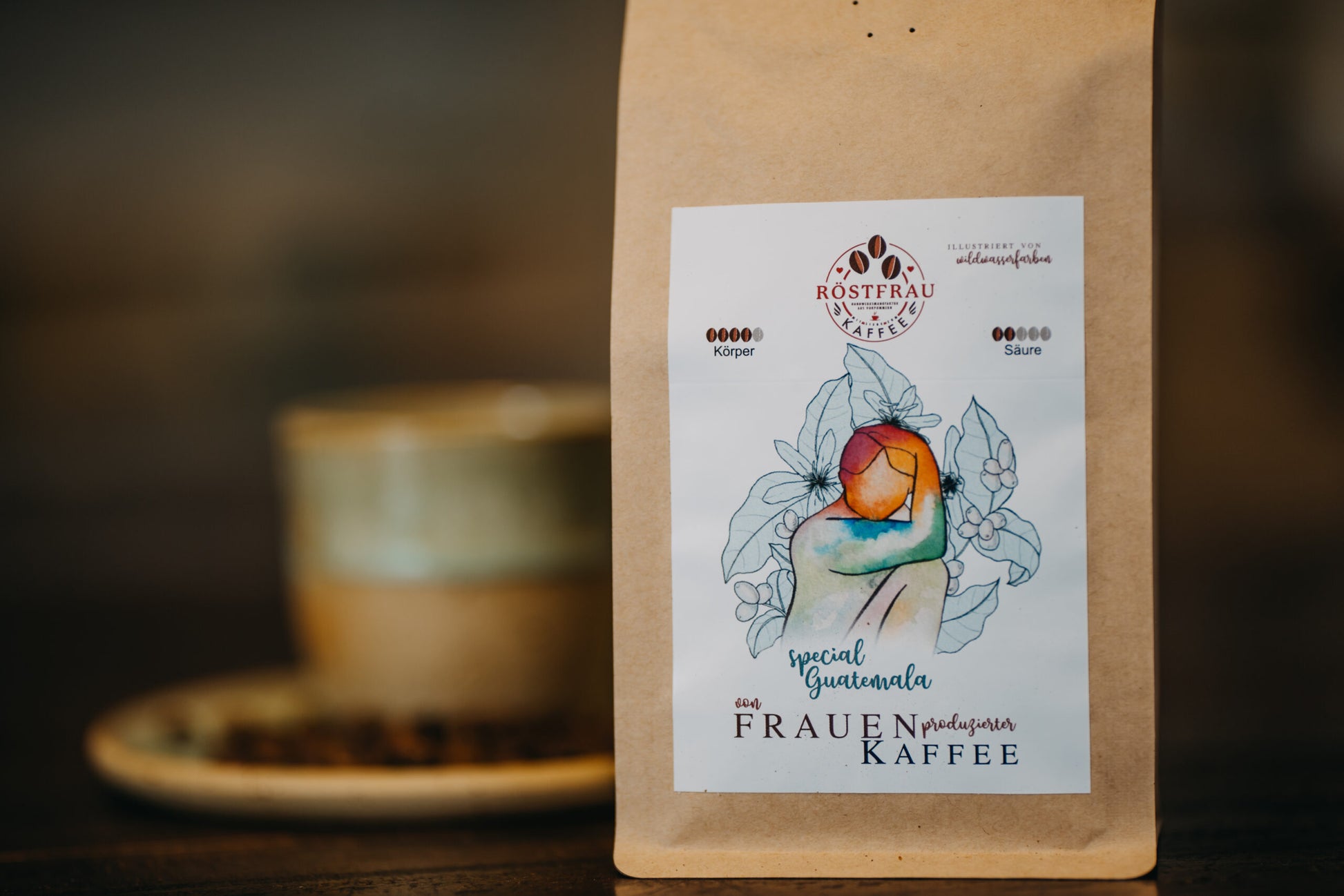 La Morena Kaffee - Frauenprojektkaffee aus Guatemala, Arabica, Frauenprojektkaffee