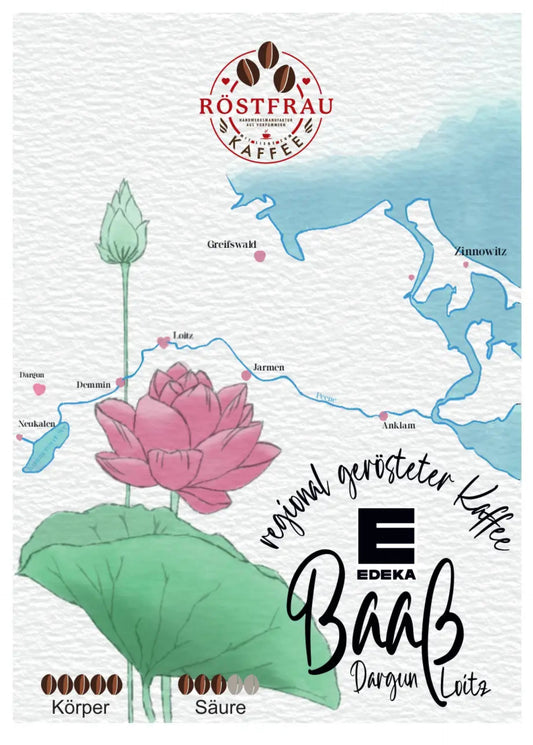 250g, Arabicakaffee, Peene Kaffee Edeka Baaß, kräftig, Goldmedaille