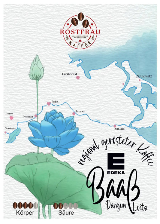 250g, Arabicakaffee, Peene Kaffee Edeka Baaß, mild, Goldmedaille