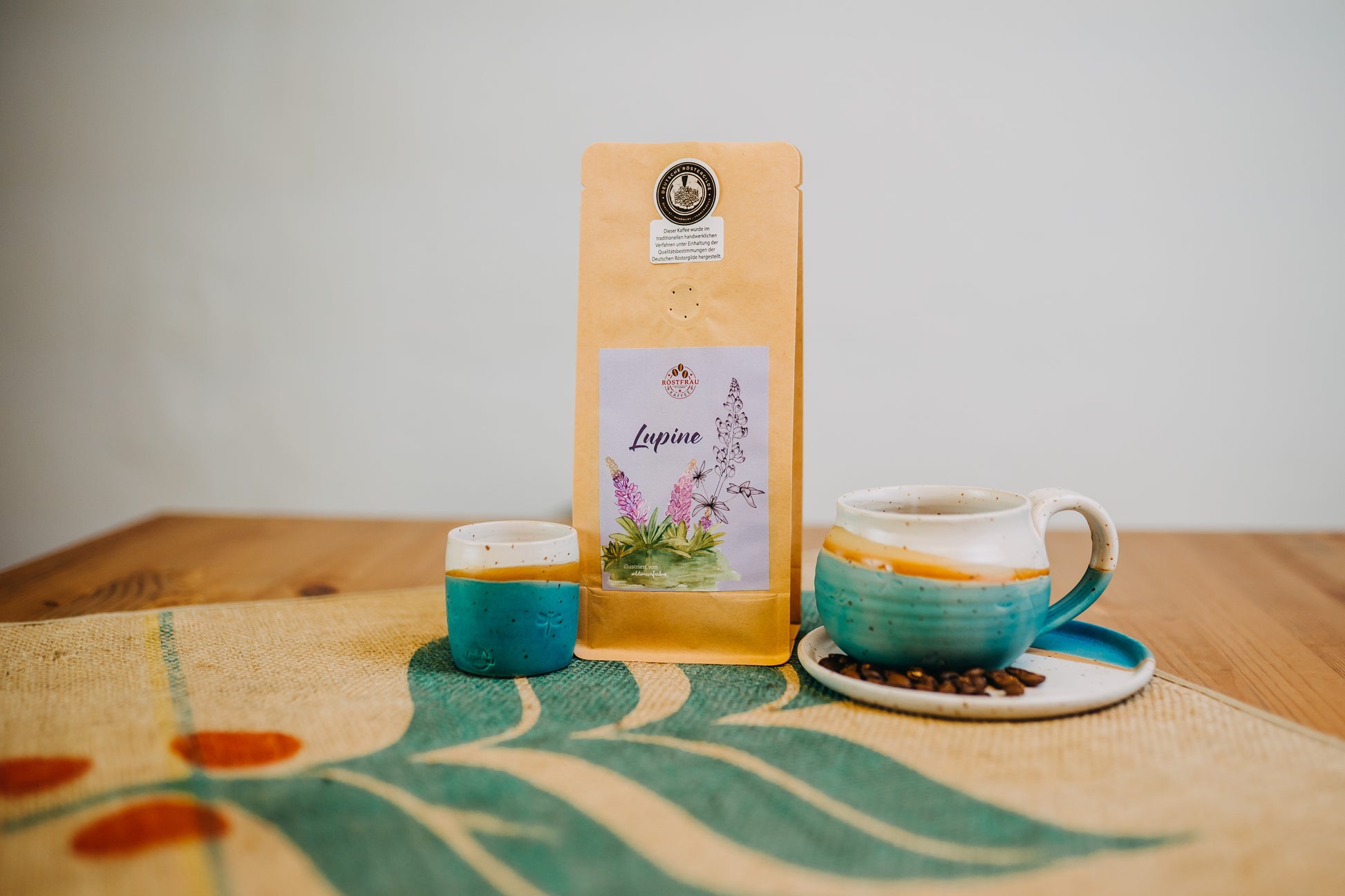 Lupine Kaffee-Ersatz, Koffeinfrei, regional geerntet