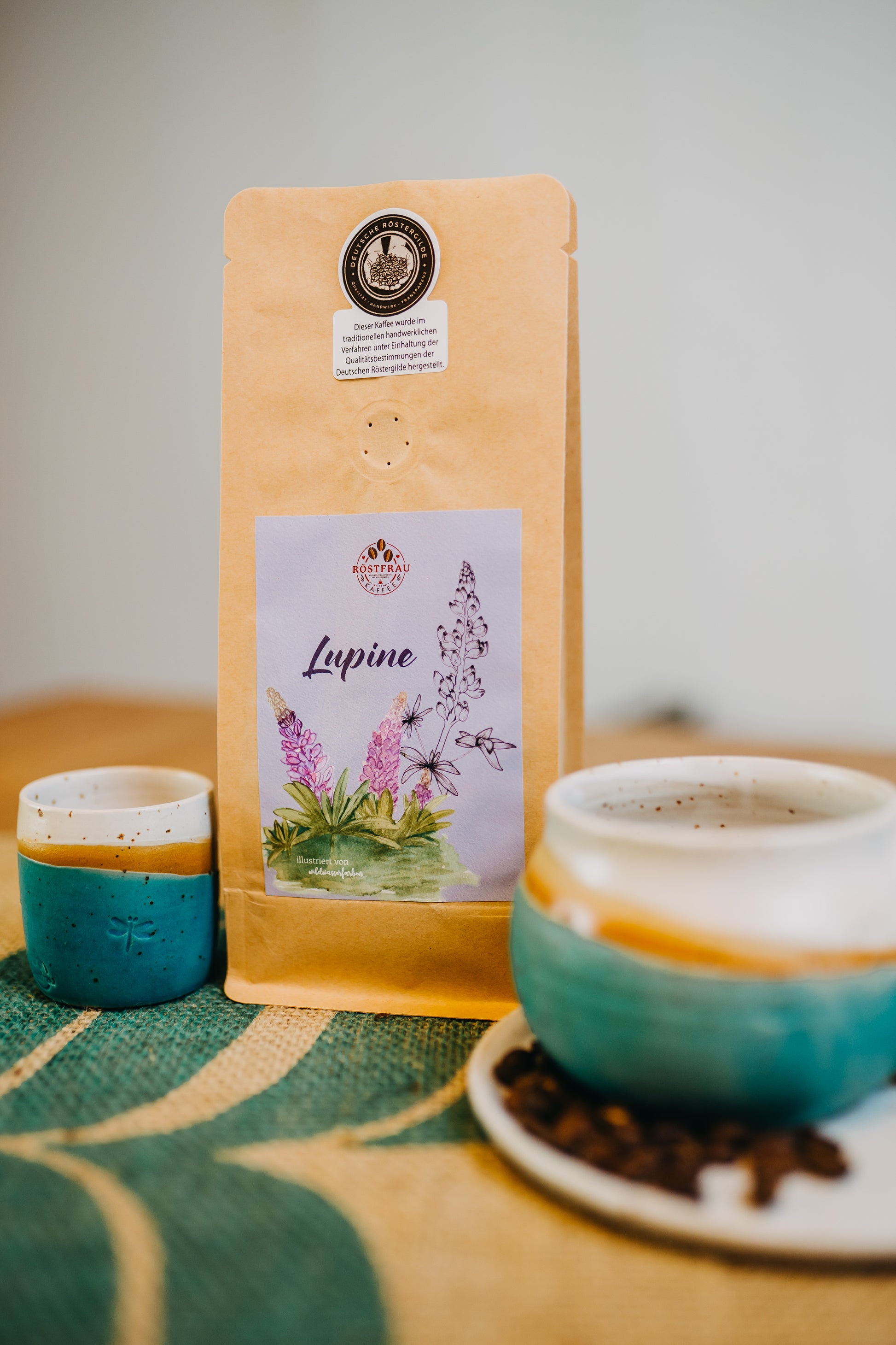 Lupine Kaffee-Ersatz, Koffeinfrei, regional geerntet