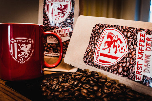 Fußball und Kaffee